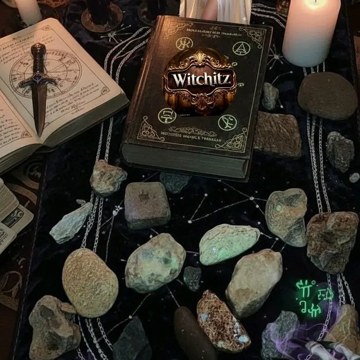 Witchitz The Divine Ritual Life Changing Spell Cast Within 24 Hours of Purchase for Enhanced Mystical Practices with Authentic Symbols and Stones