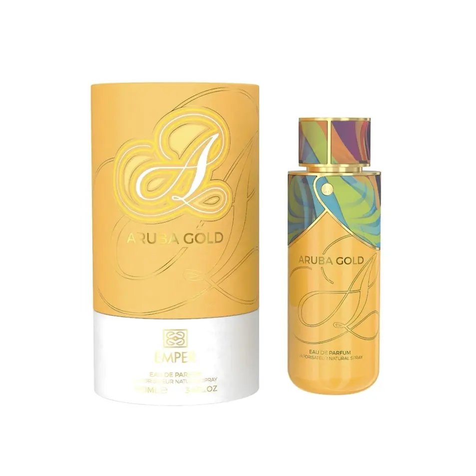 Aruba Gold Eau de Parfum for Women 100ml | Citrus, Amber, Vanilla & Vetiver