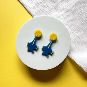 Officially Licensed Small Blue Angel Dangle