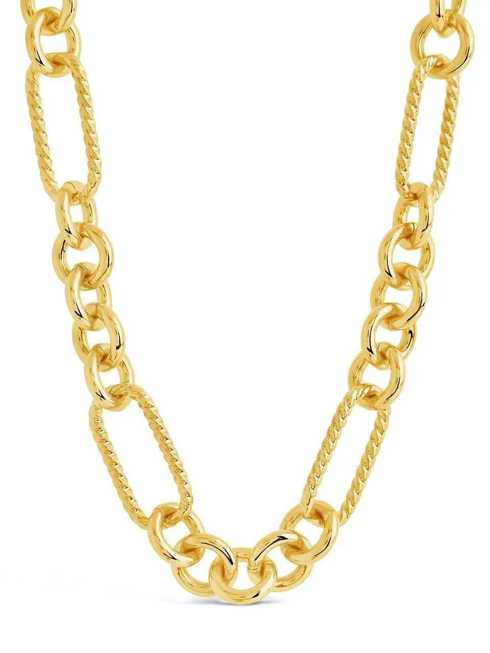 Fianna Mixed Chain Link Necklace Fianna Mixed Chain Link Necklace