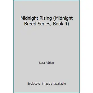USED Book - Midnight Rising (Midnight Breed Series, Book 4) by Lara Adrian (Hardcover)
