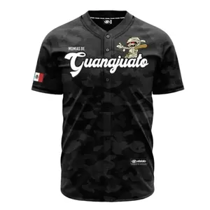 Momias De GUANAJUATO Baseball Jersey, Mexico Jersey for Men Women Youth And Kids, Mexico Baseball Shirt, Hiphop Jersey, All-Over Print Baseball Jersey #2