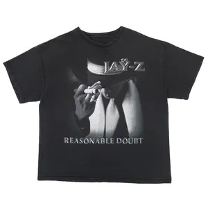 JAY-Z REASONABLE DOUBT RAPPER HIPHOP Y2K FANS T-SHIRT