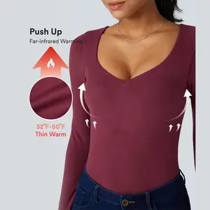 Halara Push-Up Long Sleeve Casual Warming Top
