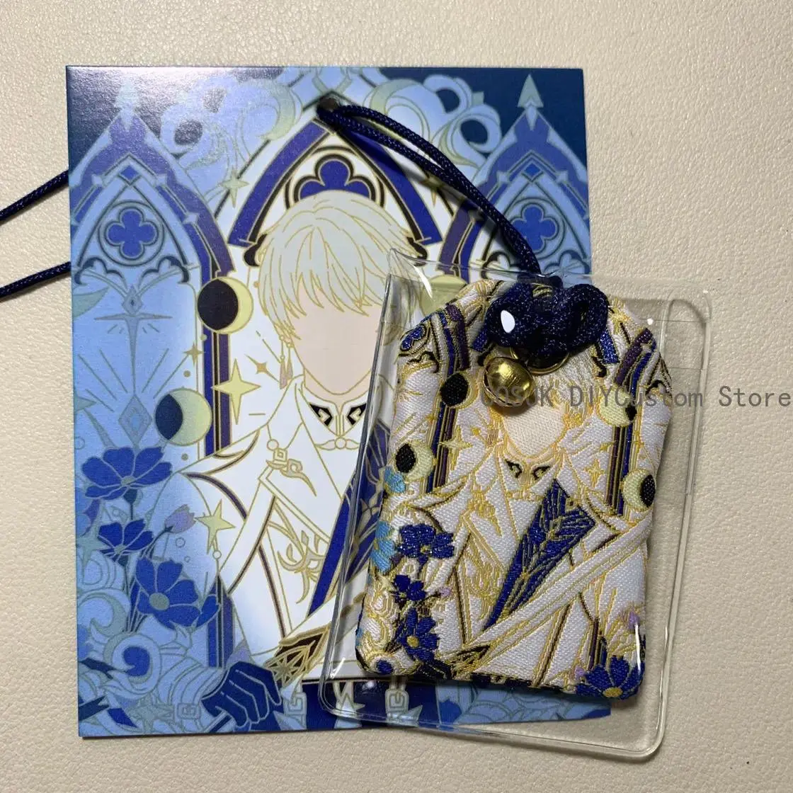 Anime Love and Deepspace Rafayel Xavier Sylus Caleb Zayne OMaMoRi Pendant Good Luck Amulet Kimono Pray Keychain Game Xmas Gifts