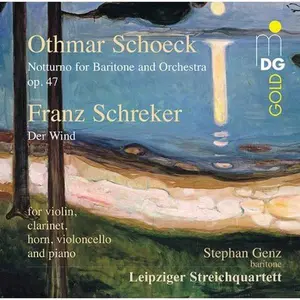 Stephan Genz - Notturno for Baritone & Orchestra Op 47 / Der Wind  [COMPACT DISC - CD]