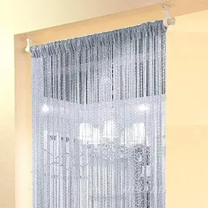Home Decor Sequin Curtain for Doorway,Door String Curtains, 39x79 inch Hanging,Closet Bedroom Blind Living Room Divider,Window Wall Panel Fringe Backdrops Sheer no Beads Beaded Decorative Crystal
