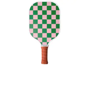 On Holiday Pickleball Palma Classic Pickleball Paddle in Pink & Green
