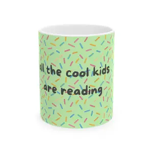 Librarian on Duty |  All the cool kids are reading | Ceramic Mug 11oz
