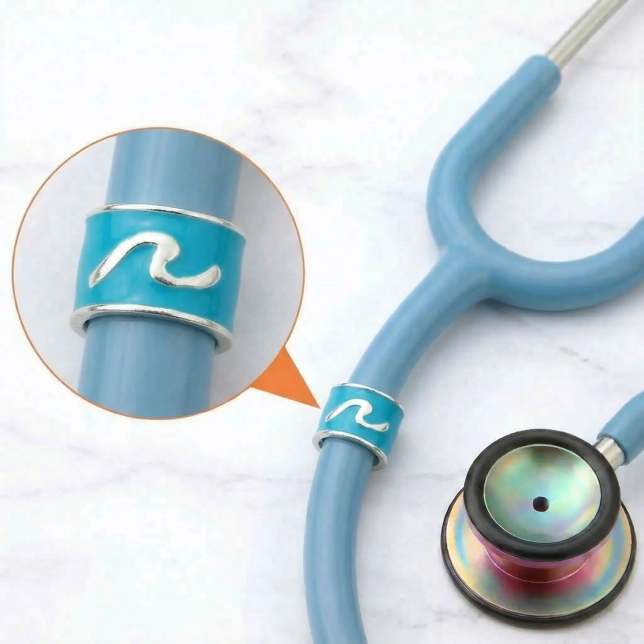 Wave Stethoscope Charm