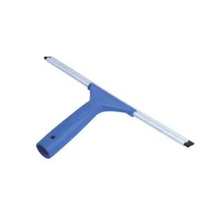 8-Inch All Purpose Window Squeegee with Lifetime Silicone Rubber Blade, Blue