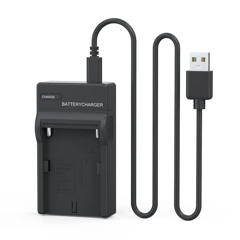 for Canon Camera Battery Charger Type-C Port, Portable Universal Charger for F550/f750/f970, 5v2a Camera Battery Charger