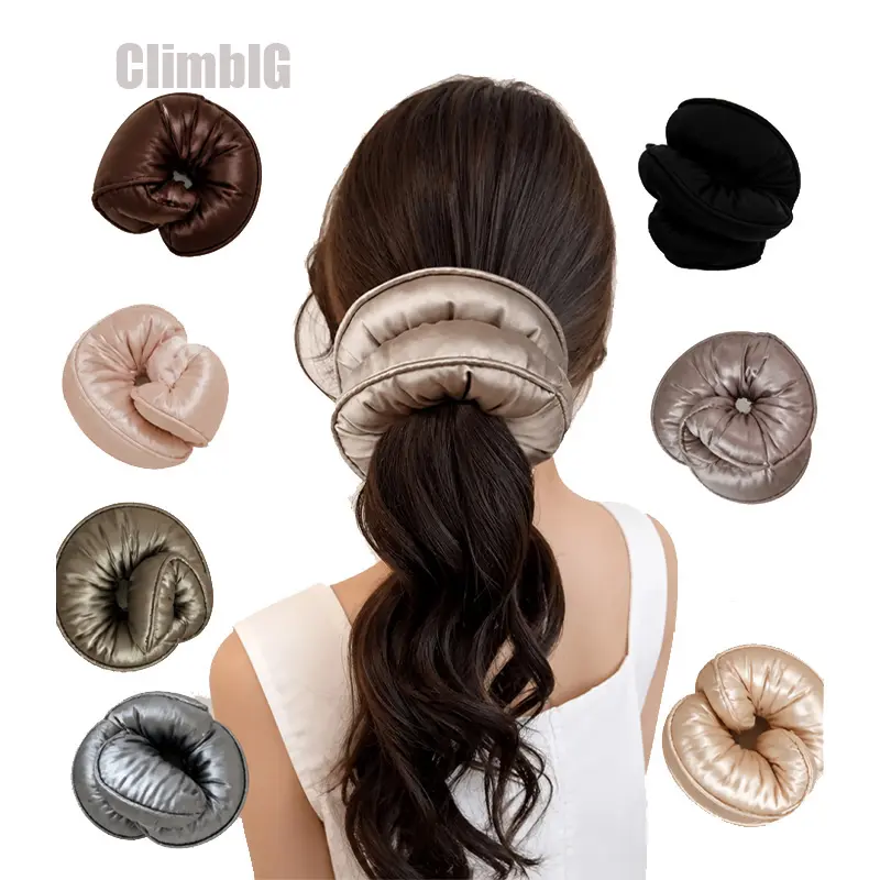 2PCS Ultra-Soft Satin Headbands, Thick Wide Stretch Hair Bands for Women, Comfortable Sleep Headbands for Updos & Low Ponytails, Non-Slip Hair Accessories for Daily Wear & Beauty Routine,Outdoor