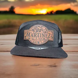 Personalized Floral King Ranch Style Hat trucker