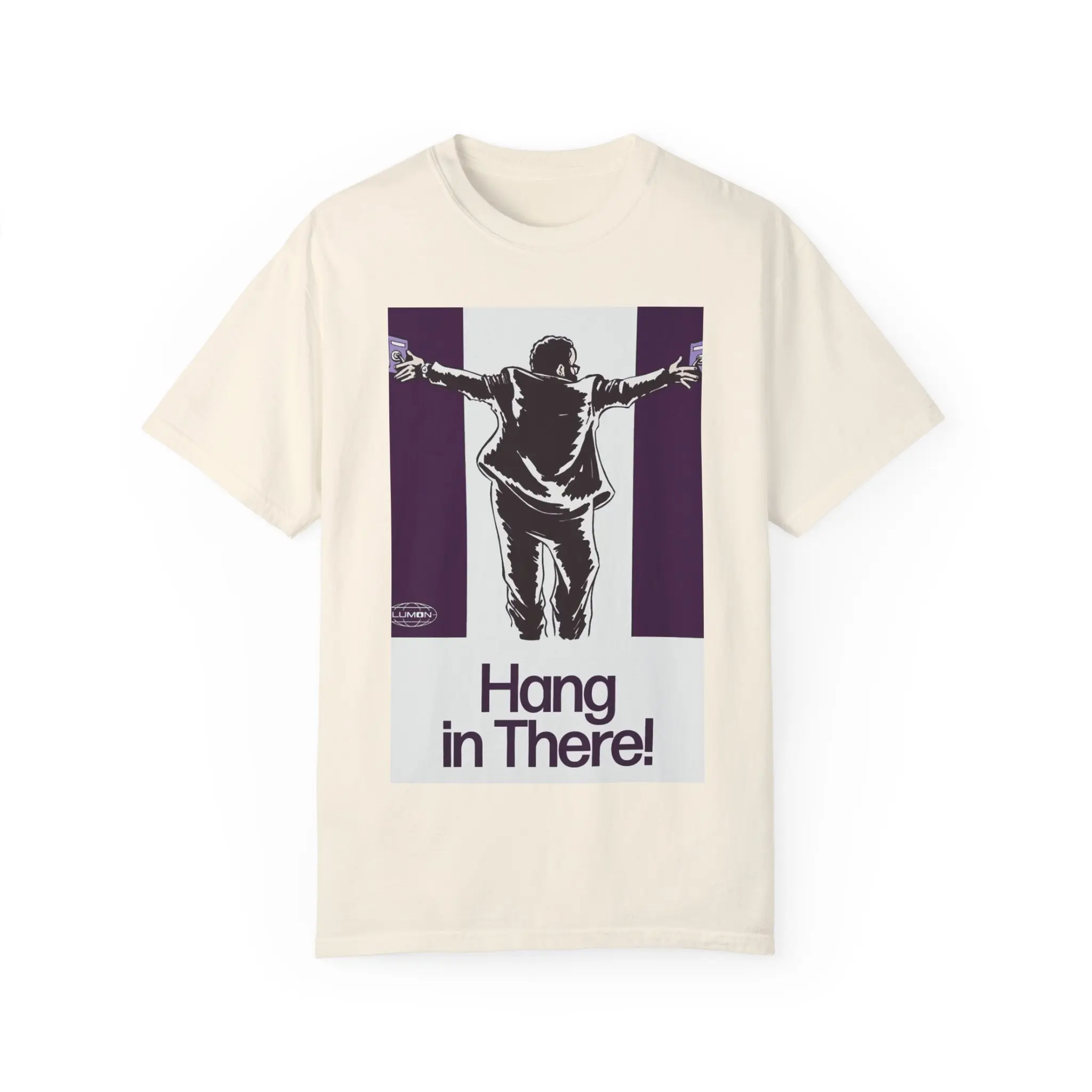 Severance Lumon Hang In There Shirt, Unisex Graphic T-shirt, Vintage Style Top, Gift for TV Show Fan, Inspirational Fashion