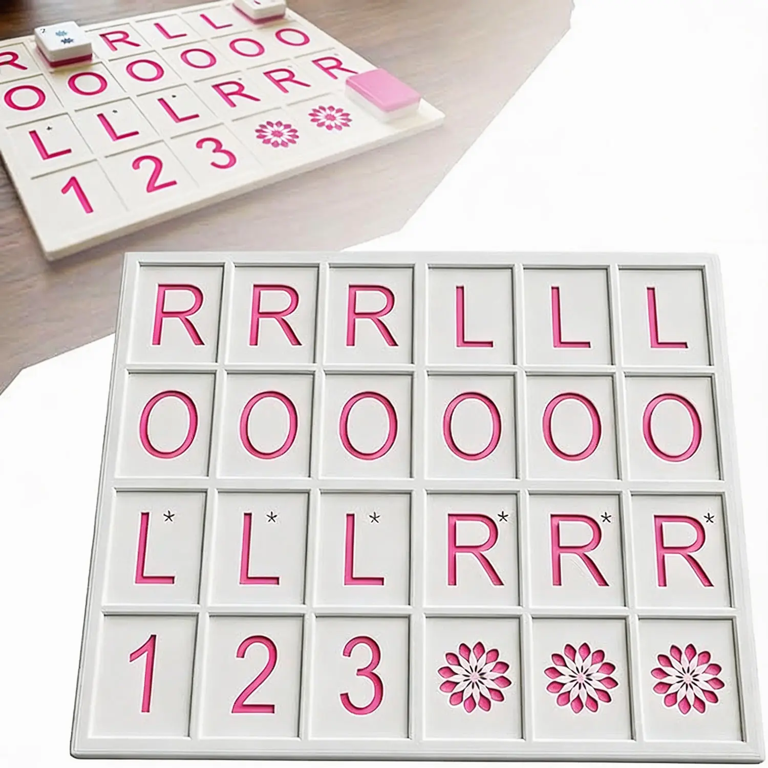 2026 American Mahjong Practice Board for Solo Training 3D Printed Eco-Friendly PLA Tool for Charleston Drills, Hand Practice & Tournament Skill