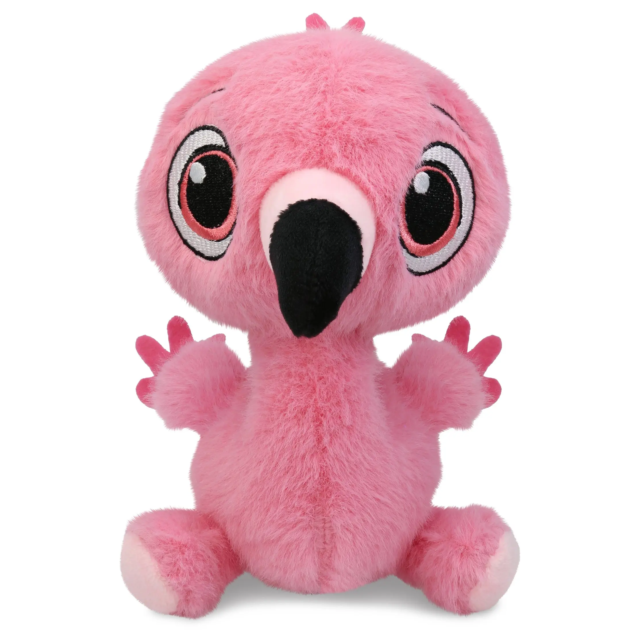 FUZZY PLUSH - FLAMINGO 7"