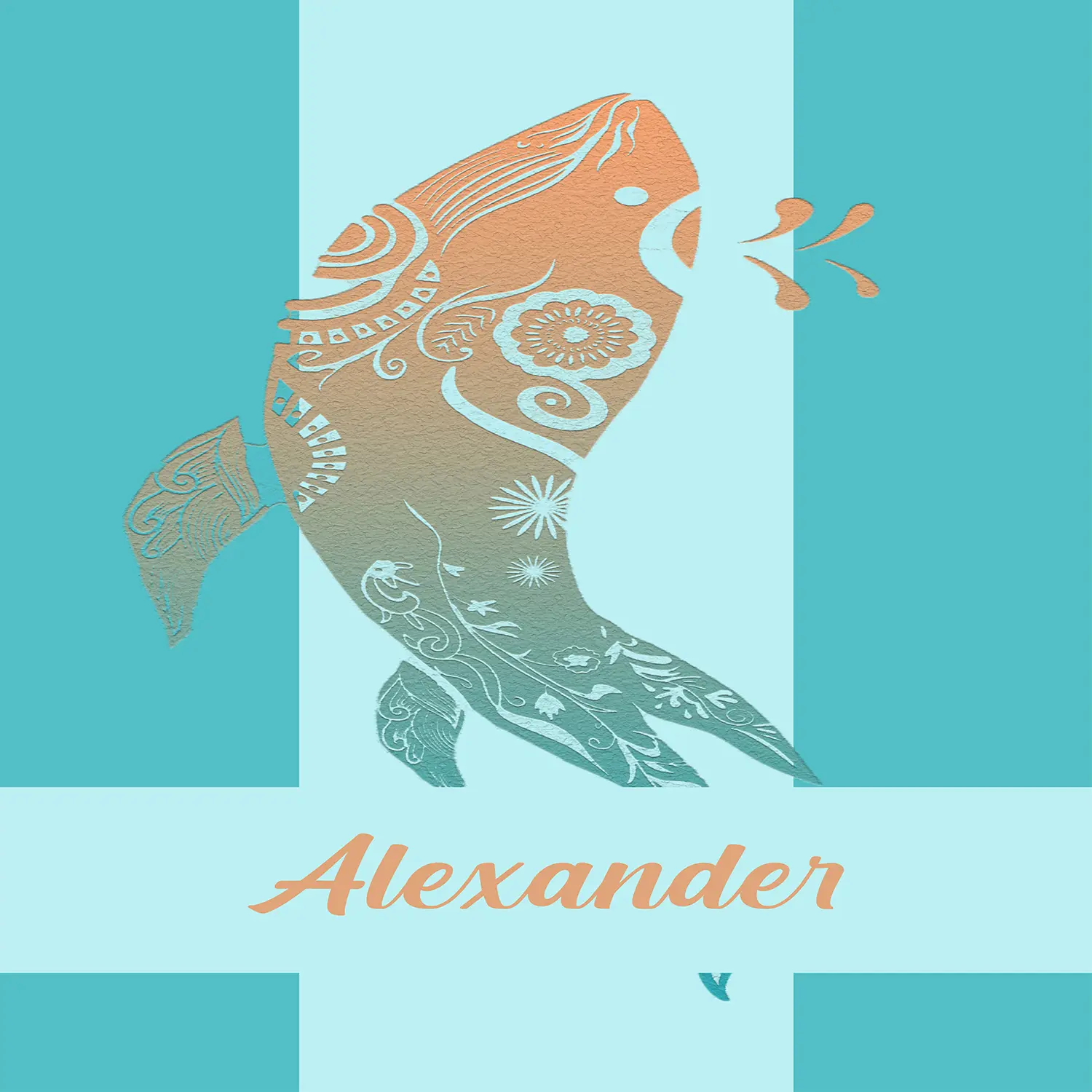 Name - Boho Shark Ocean