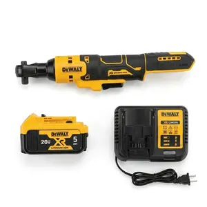 DEWALT DCF512 20V MAX Brushless 3/8-Inch Cordless Ratchet Wrench, Compact Automotive Repair Tool with 95Nm Torque, Variable Speed Control, LED Work Light, Ergonomic Slim Body for Tight Space Fasteners