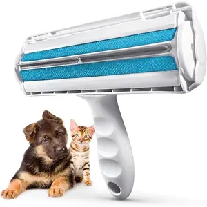 Couch Pet Hair Removal Tool and Roller - Reusable, Easy-to-Clean Dog Hair Remover for Couch and Car, No Batteries or Mess, Ideal for Cat Hair Too