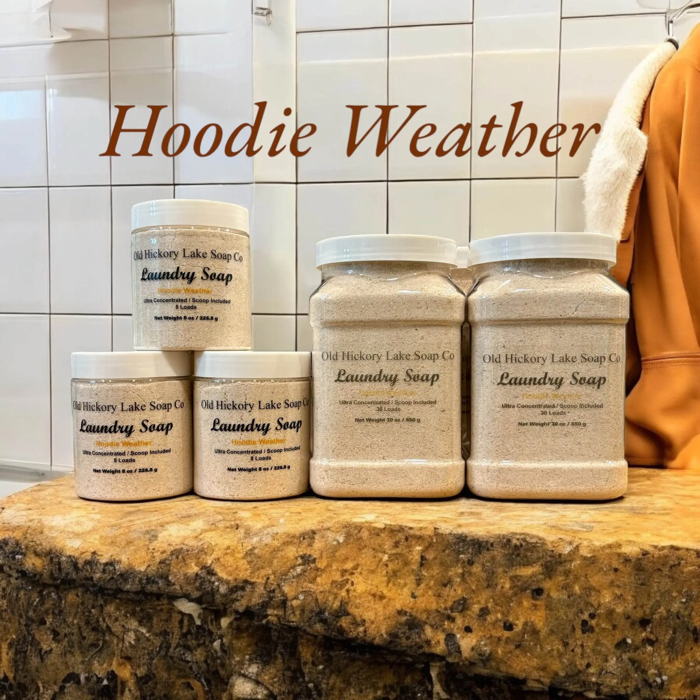 Hoodie Weather Concentrated Laundry Soap with Baking Soda Hoodie Weather Concentrated Laundry Soap with Baking Soda