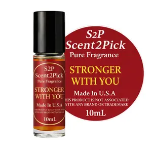 Stronger With You - Men's 10ml Alcohol-Free Long-Lasting Oil-Based Fragrance Body Oil Alcohol-Free Vanilla Lavender Sugar Aroma Scented Cologne