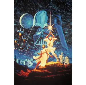 A New Hope Light, Poster Classic Movie Posters Prints Vintage Wall Art for Living Room Room Decor Wall Decor Gift