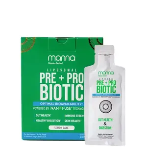 Manna Vitamins Evolved - Liposomal Pre+Probiotic for Gut Health