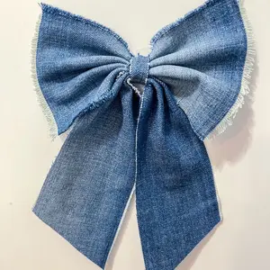 Denim Bow