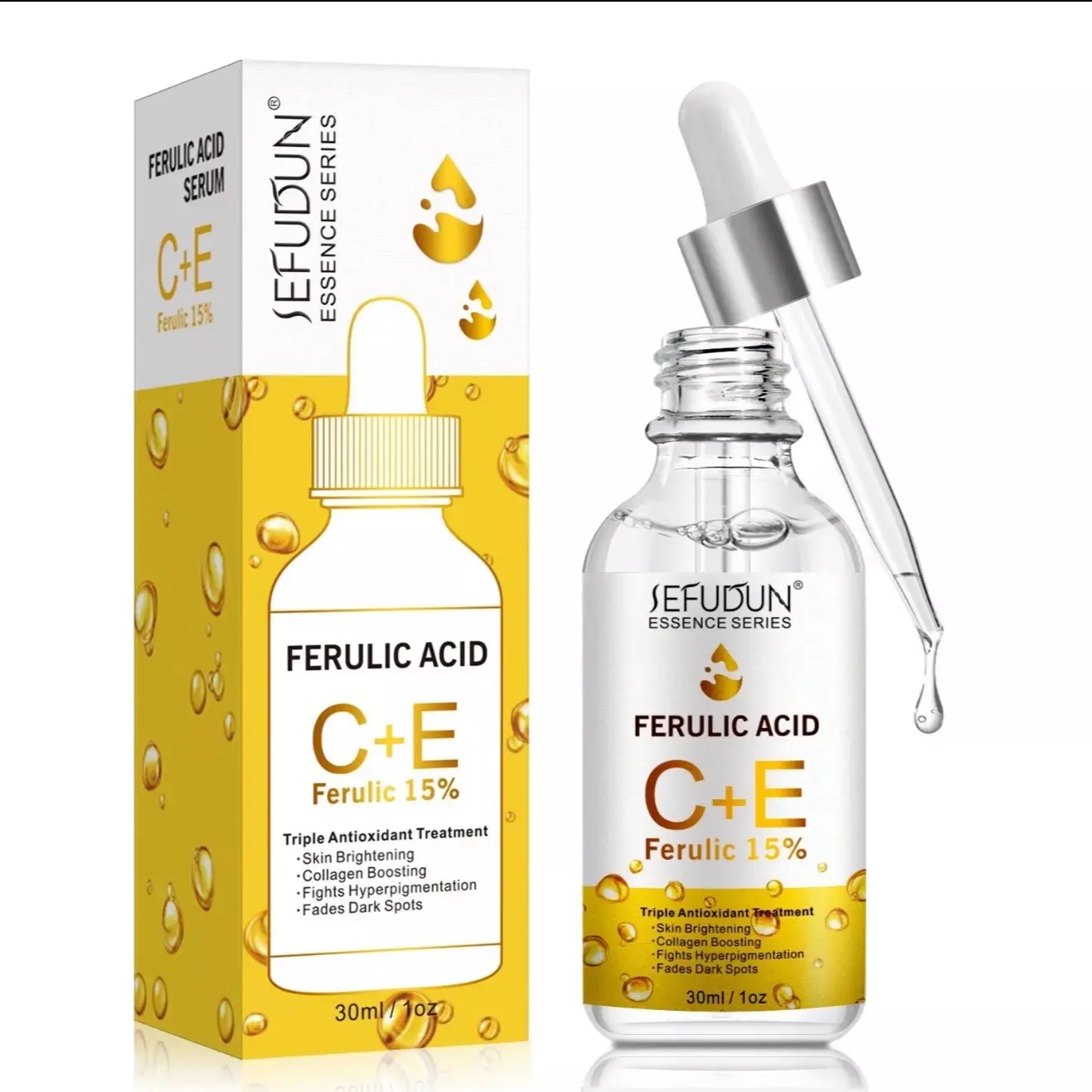 CE Ferulic Facial Serum 15% L-Ascorbic Acid, Ferulic Acid Vitamin E & Hyaluronic daily skincare CE Ferulic Facial Serum 15% L-Ascorbic Acid, Ferulic Acid Vitamin E & Hyaluronic daily skincare