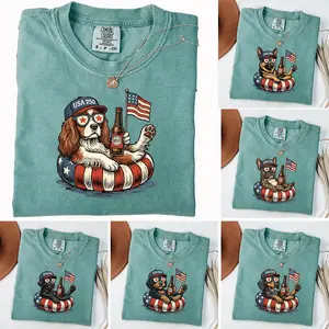 Comfort Colors Funny Dog 4th of July Shirt, Dachshund Patriotic Tee, 250 Years of Freedom Shirt, USA Dog Lover Gift, 4th of July Dog, Shirt, 4th Of July, Dog Lover ShirtIndependence Day Tee - LORA ATCHER
