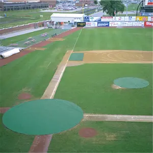 212 MAIN U-Lite Circular Field Cover - 20 ft. Circumference Baseball Pitch Mound Cover, Waterproof, Double-Sewn, Water Proof