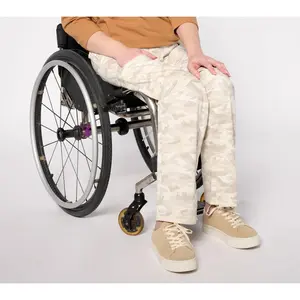 Denim & Co. Adaptive EasyWear Twill Pant Wheelchair Fit