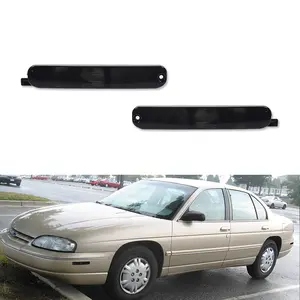 2pcs Front / Rear Smoke Bumper Side Marker For 1995-2001 Chevy Lumina & 1995-1999 Monte Carlo,Replace OEM 5978475, 5976715, GM2550158, 5978476, 5976716, GM2551158, 5978477, 5976717, GM2860108, 5978478, 5976718, GM2861108