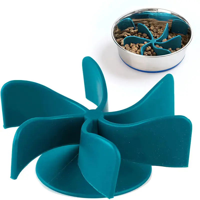 Slow Feeder Spiral Pet Bowl Insert