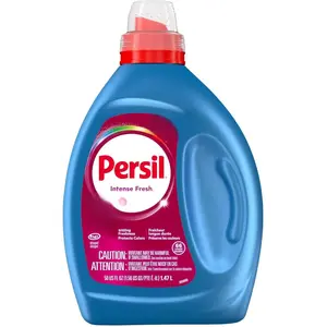 Persil Laundry Detergent Liquid, Intense Fresh Scent, High Efficiency (HE), Deep Stain Removal, 2X Concentrated, 50 fl oz, 66 Loads, (Packaging May Vary)