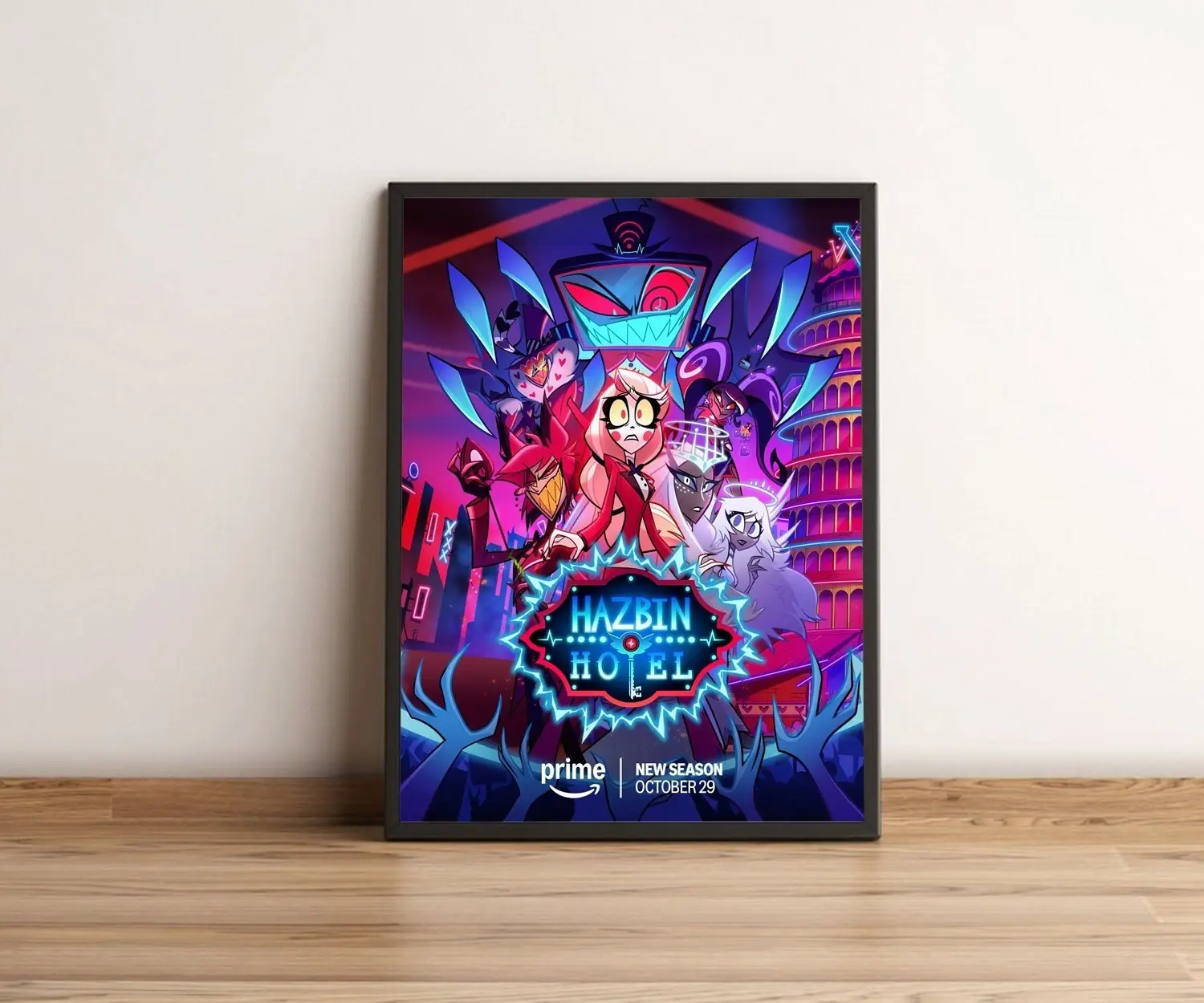 ポスター Hotel Staff Holiday 2025 Poster HAZBIN HOTEL - HOTEL