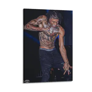 NLE Choppa Canvas Painting Oil Painting Wall Art Canvas Poster Decorative Painting Corridor Decoration Home