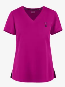 koi Next Gen Ready to Work Women's 1-Pocket STRETCH V-Neck Scrub Top