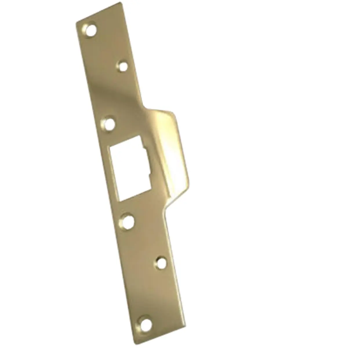 212 MAIN Belwith Products 1025 3-in Security Strike Latch Plate, Door Hardware Component for Door Security Lock, Boosts Safety, Reinforces Wood, Improves Security