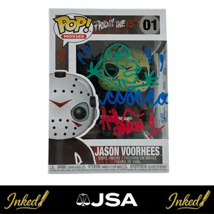 Ari Lehman Autographed Signed Sketch Jason Voorhees Funko POP! #01 Friday the 13th Vinyl Figure JSA Certified COA