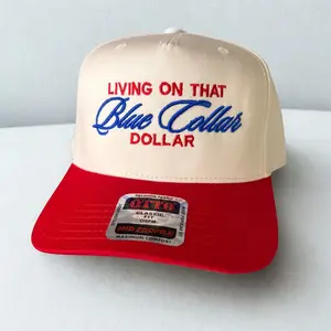BLUE COLLAR DOLLAR TRUCKER HAT