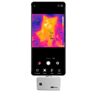 Thermal Imaging Camera for Android, 96x96 IR Resolution, 25Hz Infrared Camera with Temperature Measurement, -4°F to 1022°F, Plug-and-Play USB-C Thermal Imager for Home, Electrical & DIY Inspection