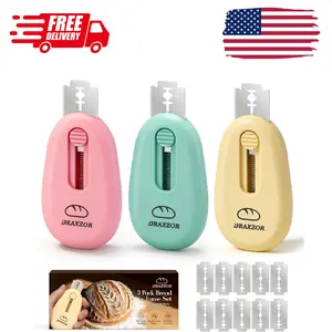 3-Pack Bread Lame, Professional Sourdough Scoring Tool & Bread Scoring Tool