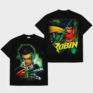 Robin Premium Cotton T-Shirt, Dick Grayson Shirt, Robin DC Comic Boy Wonder Shirt, Character Comics Fans Shirt, Superhero T-Shirt, Comic Book Fans T-Shirt, Superhero Graphic Tee