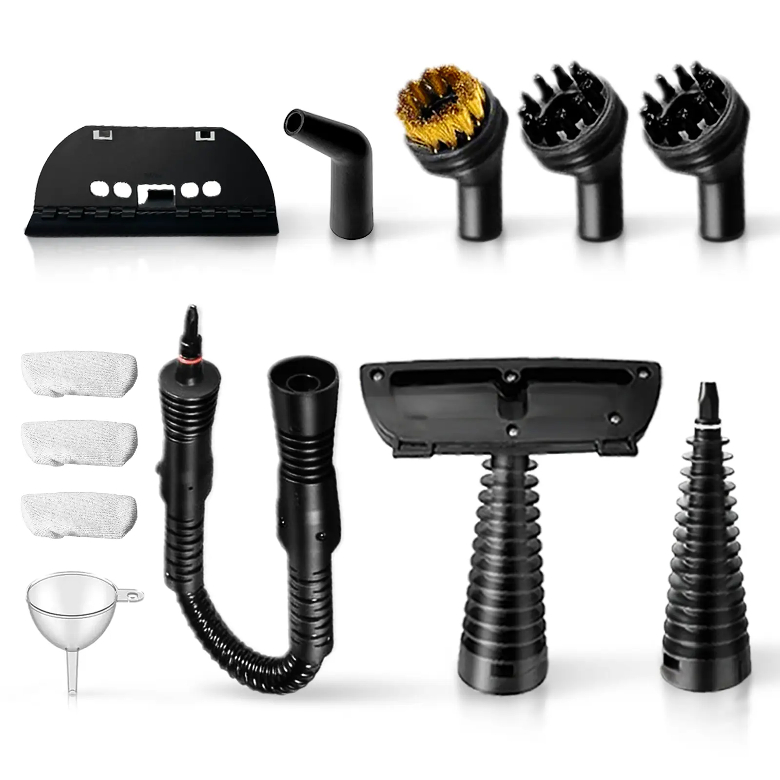 Universal Microfiber Cloths for Handheld Steam Cleaner, Washable Cleaning Rags Attachment Kits for REDHUT Steam Cleaner Replacement Accessories High P