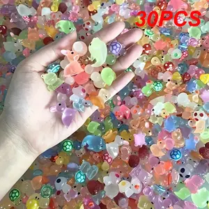 30 Cute Mini Animal Surprise Models, Cute Cartoon Figurine, Cute Collectible Figurines, Perfect Gift for New Year Easter Valentine Party, Home Decor & Holiday Celebration