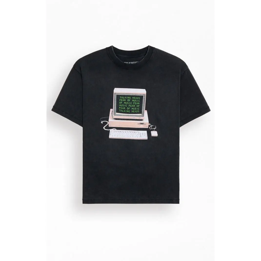 PacSun Men's Talking Heads Computer T-Shirt - Multicolor