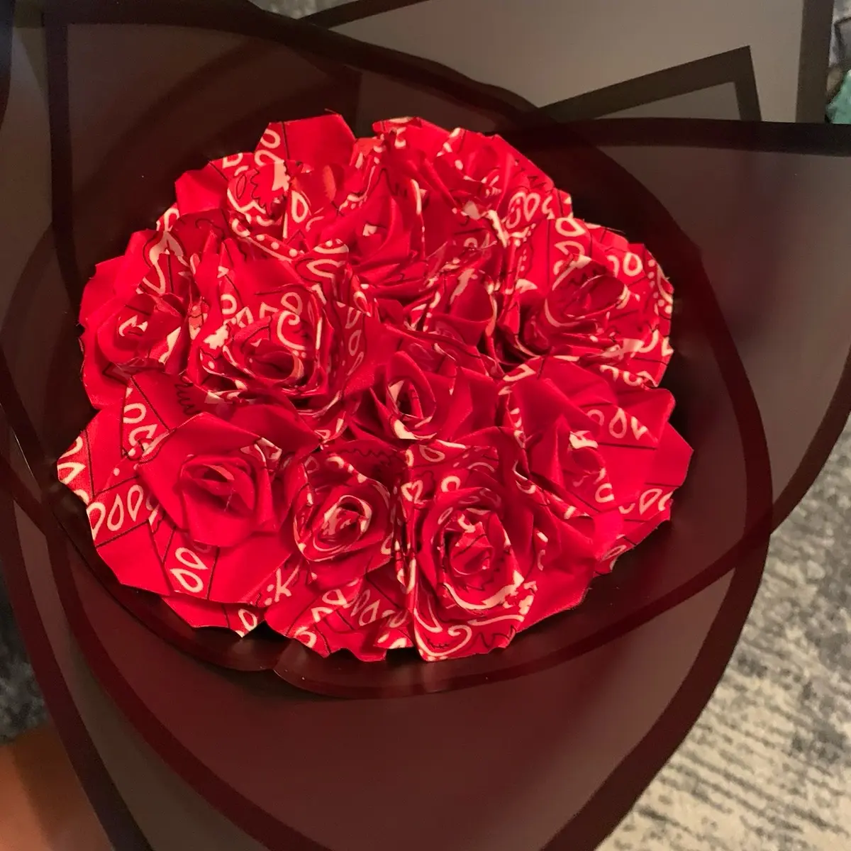 Red Dozen Bouquet - Ideal Gift for All Occasions Decor Decorative