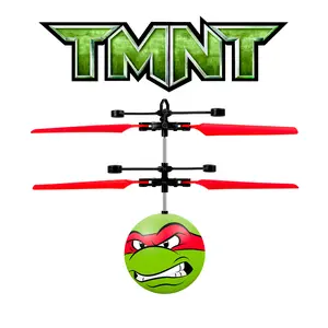 TMNT Remote Control Helicopter Ball Raphael Donatello Michelangelo Leonardo - Remote Control Flying Toys